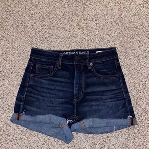 American eagle jean shorts